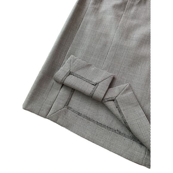 Akris Punto Black & White Micro Houndstooth Pencil Skirt, US Size 8 - Picture 3 of 12